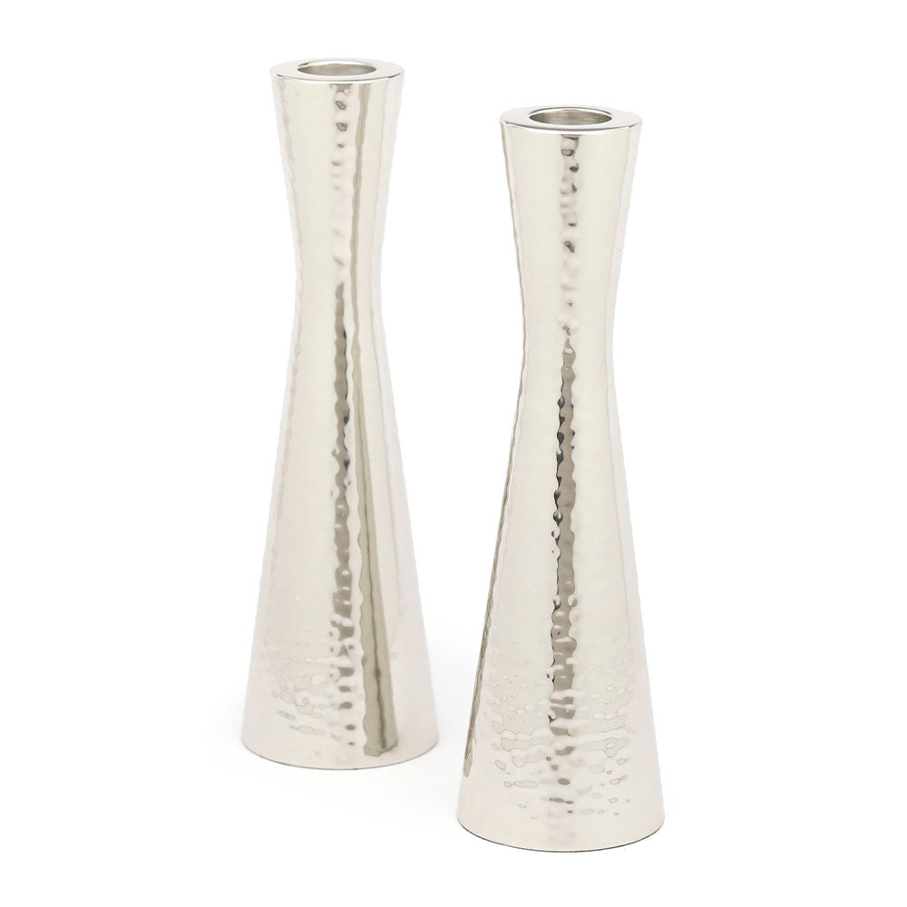 Hammerwork Shabbat Candlesticks