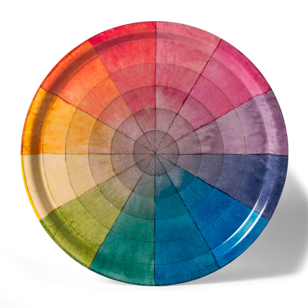 Birchwood Tray - Philipp Otto Runge Colour Wheel