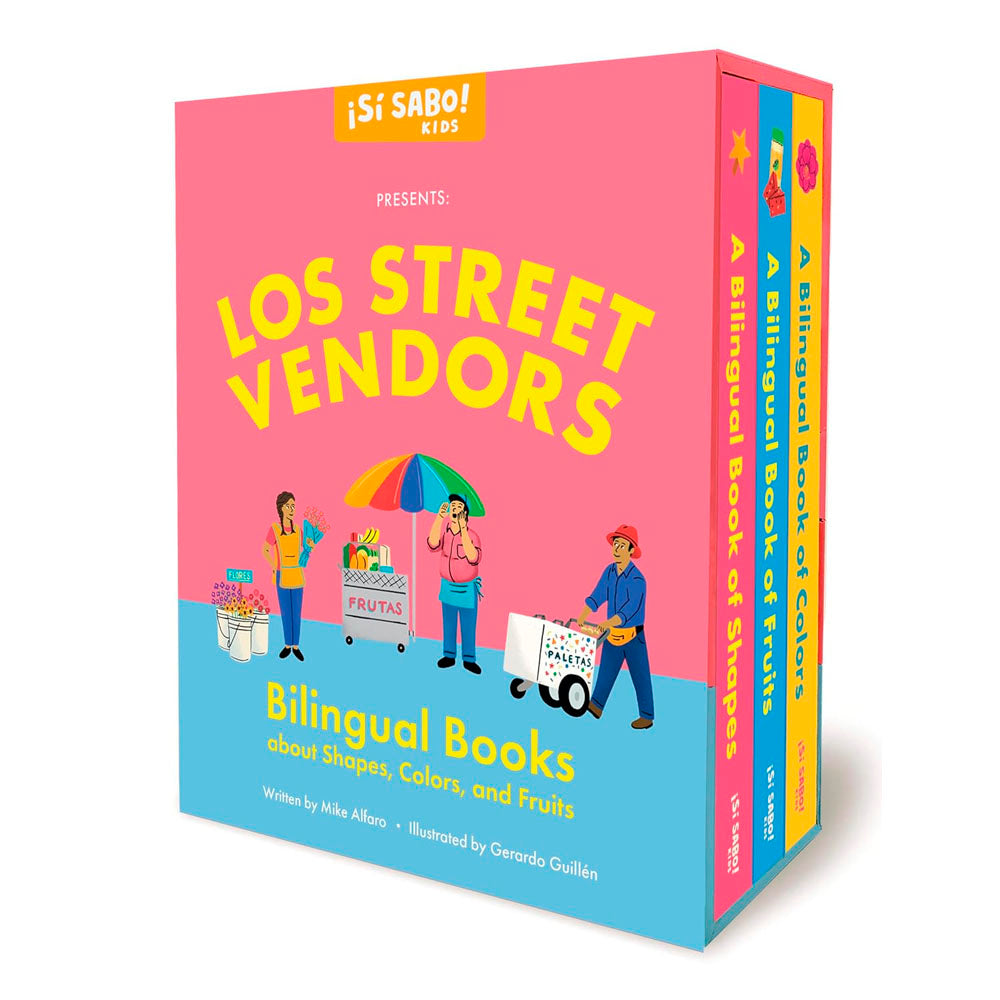 Los Street Vendors: Bilingual Book Set about Shapes, Colors, and Fruits