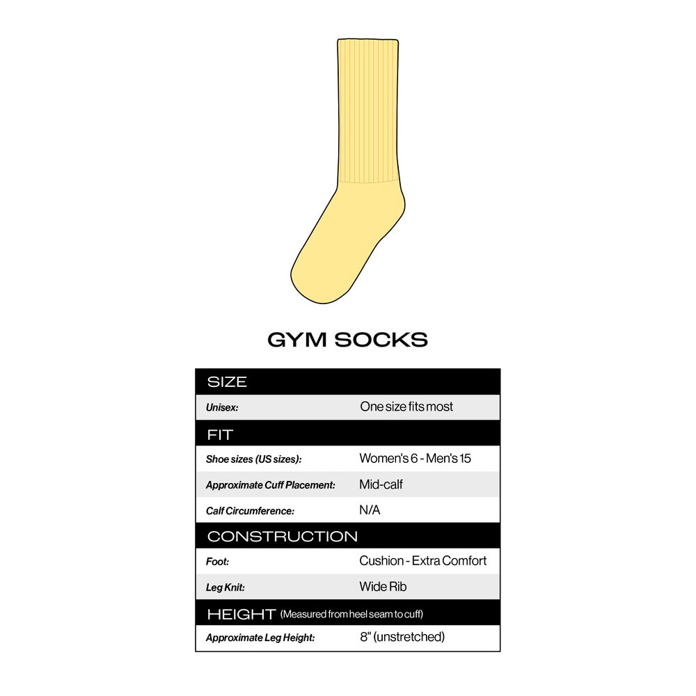 Oy Fucking Vey Gym Crew Socks
