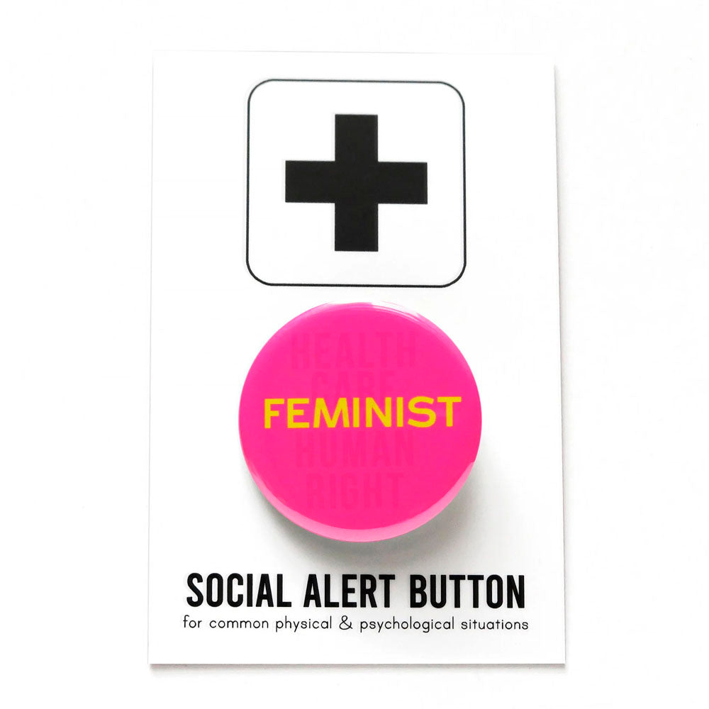 Feminist Pinback Button