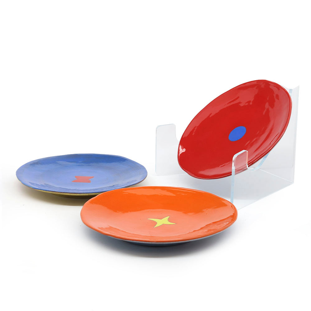 Ceramic Side Plate - Assorted Colors