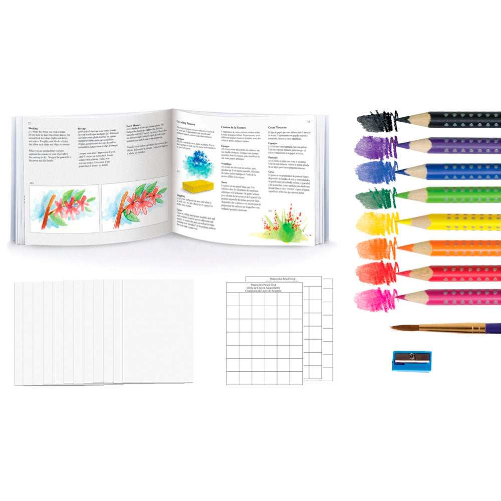 Watercolor Pencils Art Learning Set