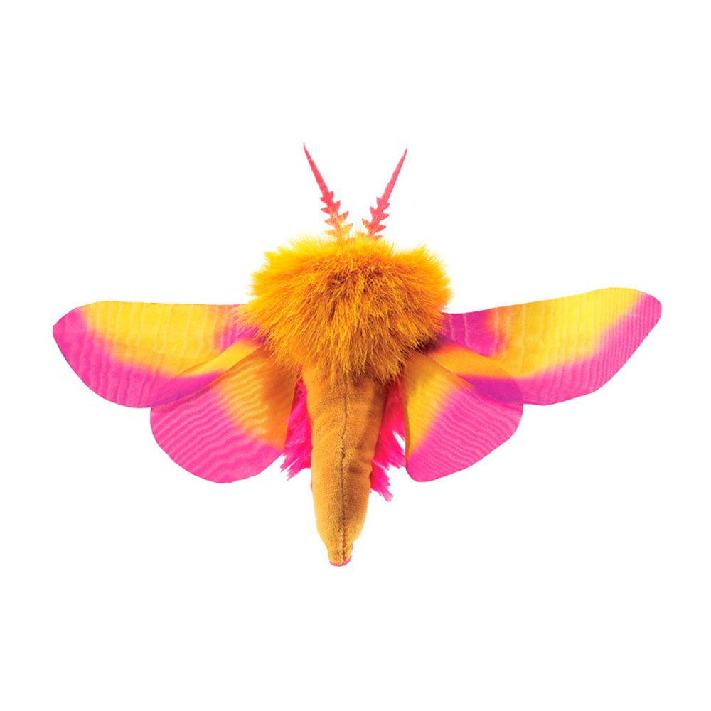 Rosy Maple Mini Moth Finger Puppet