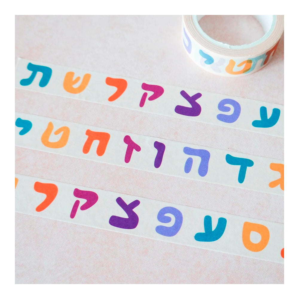 Alef Bet Washi Tape