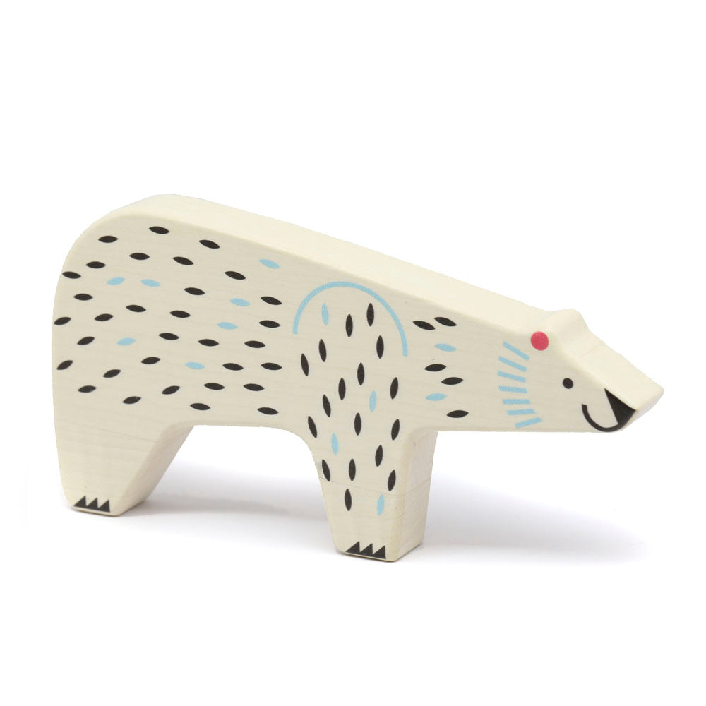 Wood Polar Bear