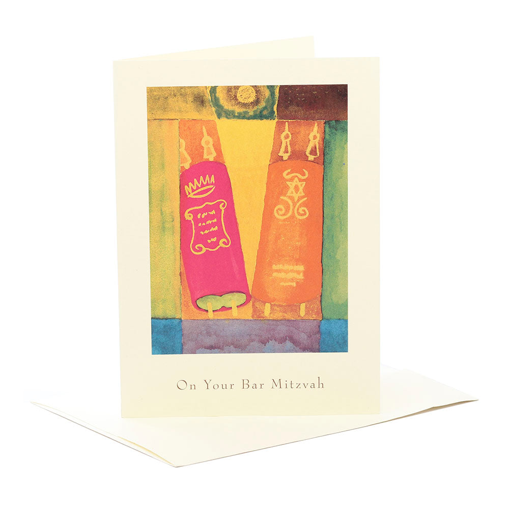 Open Ark Bar Mitzvah Greeting Card