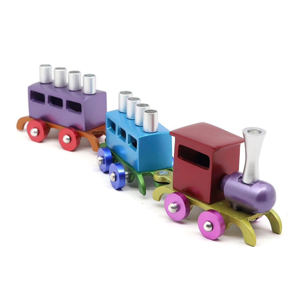 Train Hanukkiah