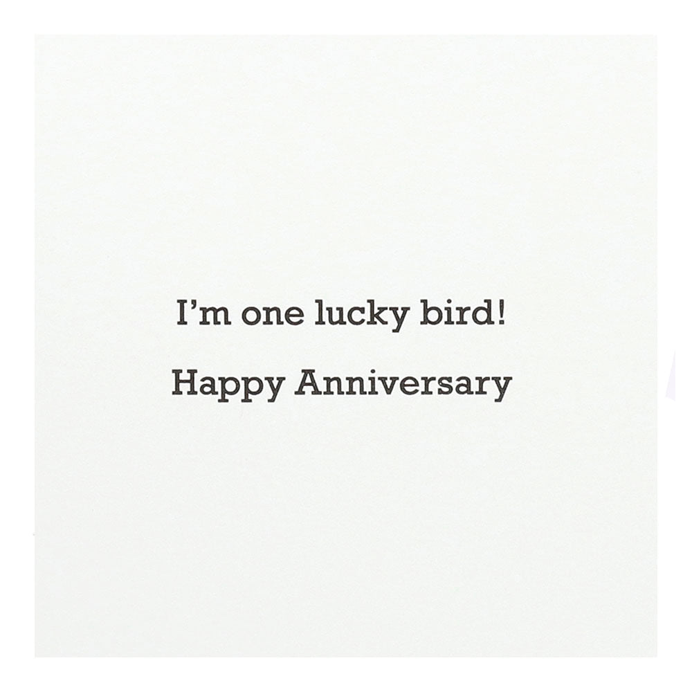 Penguins in Love Anniversary Card