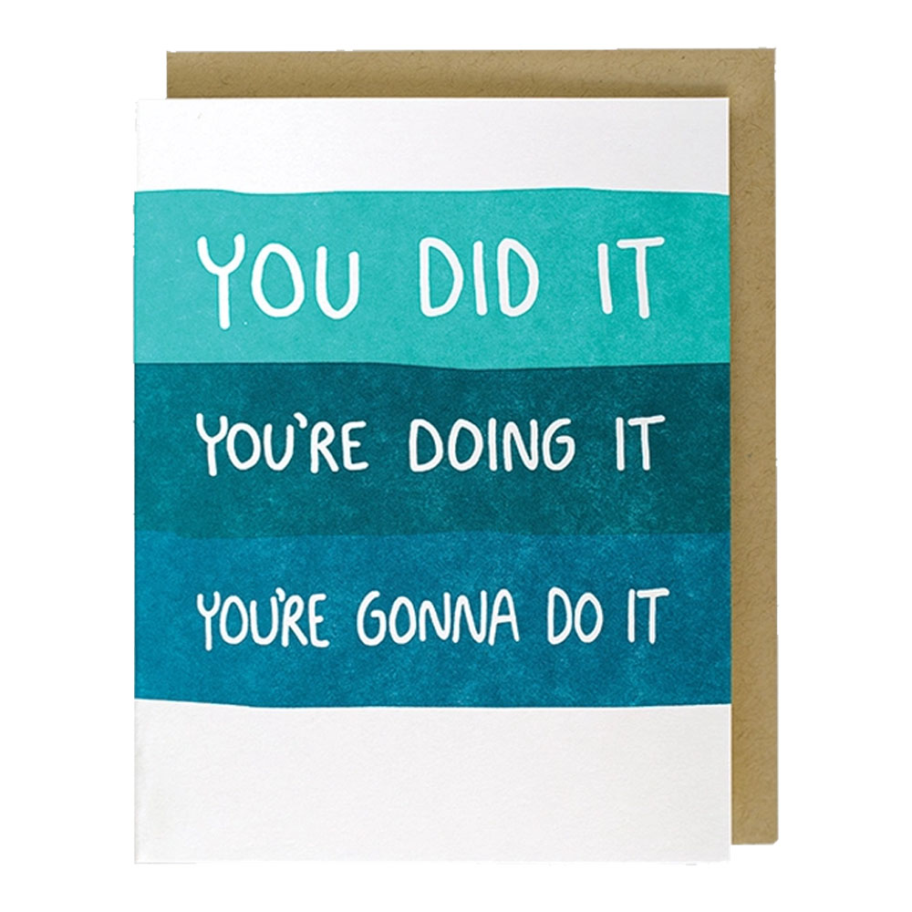 You Did It - Graduation Card