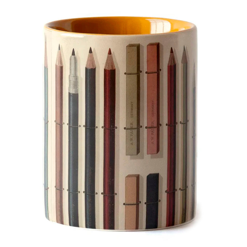 Everything Pot with Vintage Art Supplies