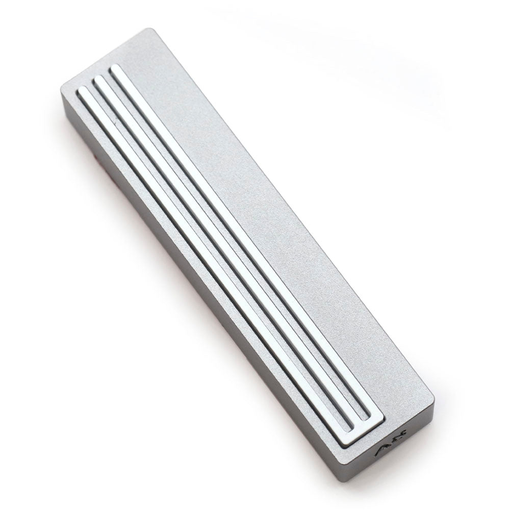 Weiss Mezuzah Siler/White