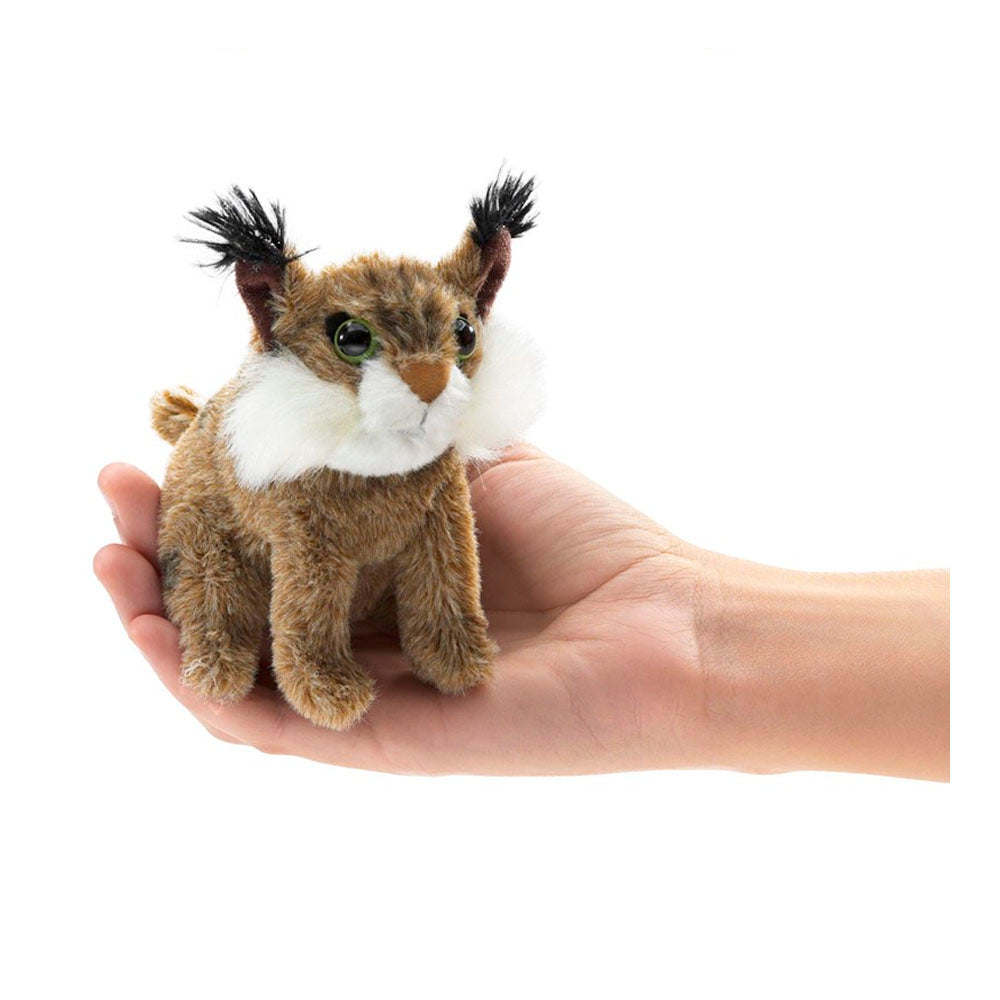 Mini Bobcat Finger Puppet