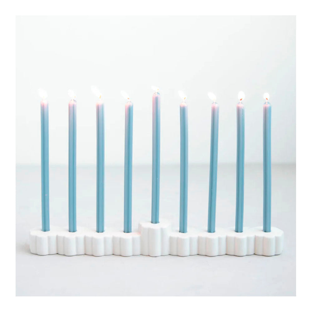 Fleur Hanukkiah