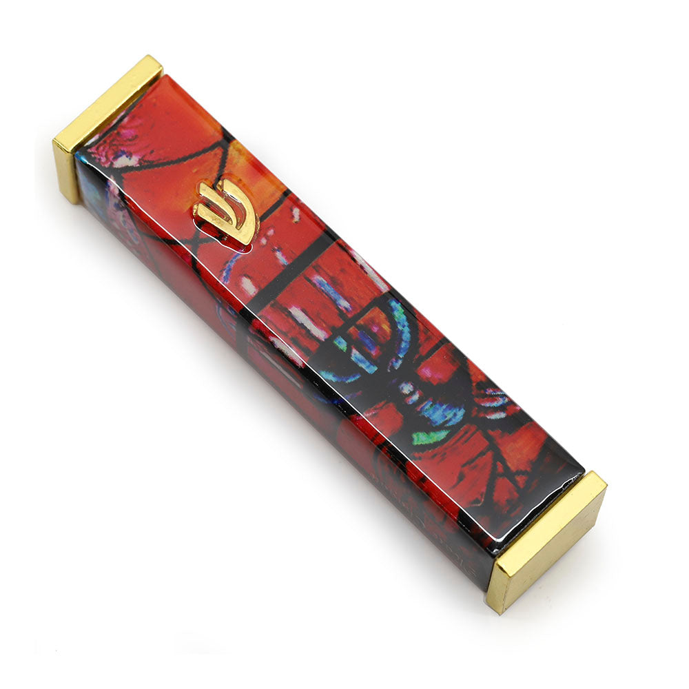 Chagall Mezuzah Red