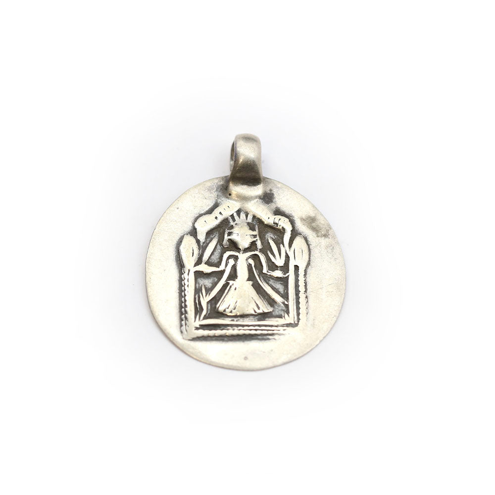 Medium Durga Feminine Pendant Necklace