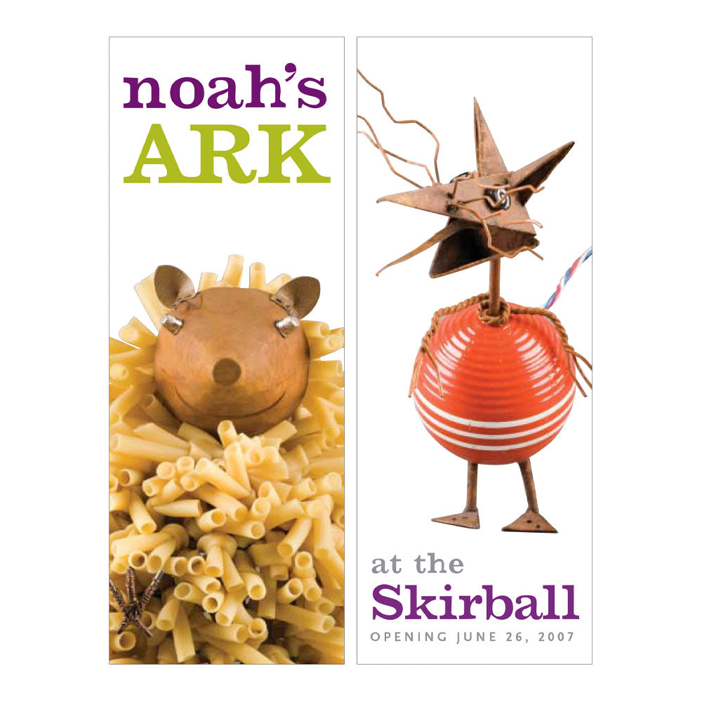Noah's Ark Banner "Hedgehog" & "Norway Rat