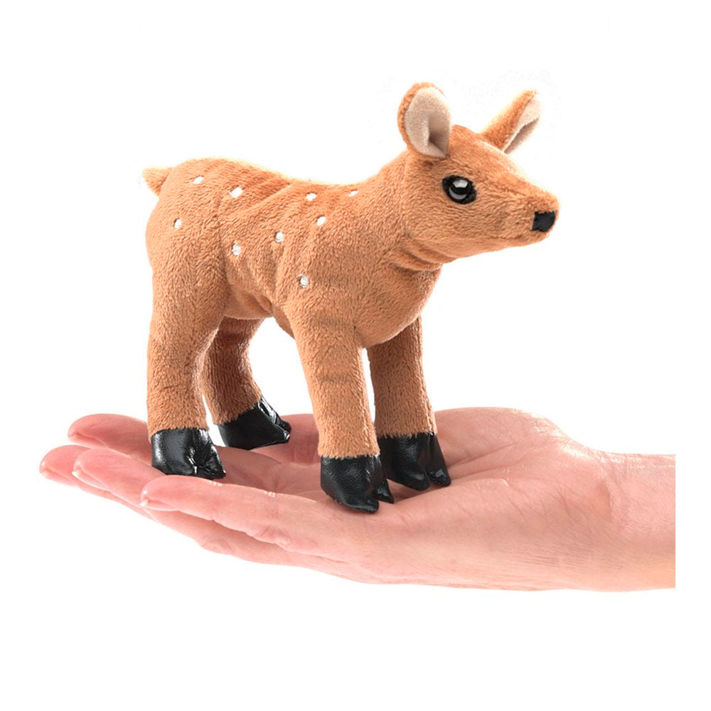 Mini Fawn Finger Puppet