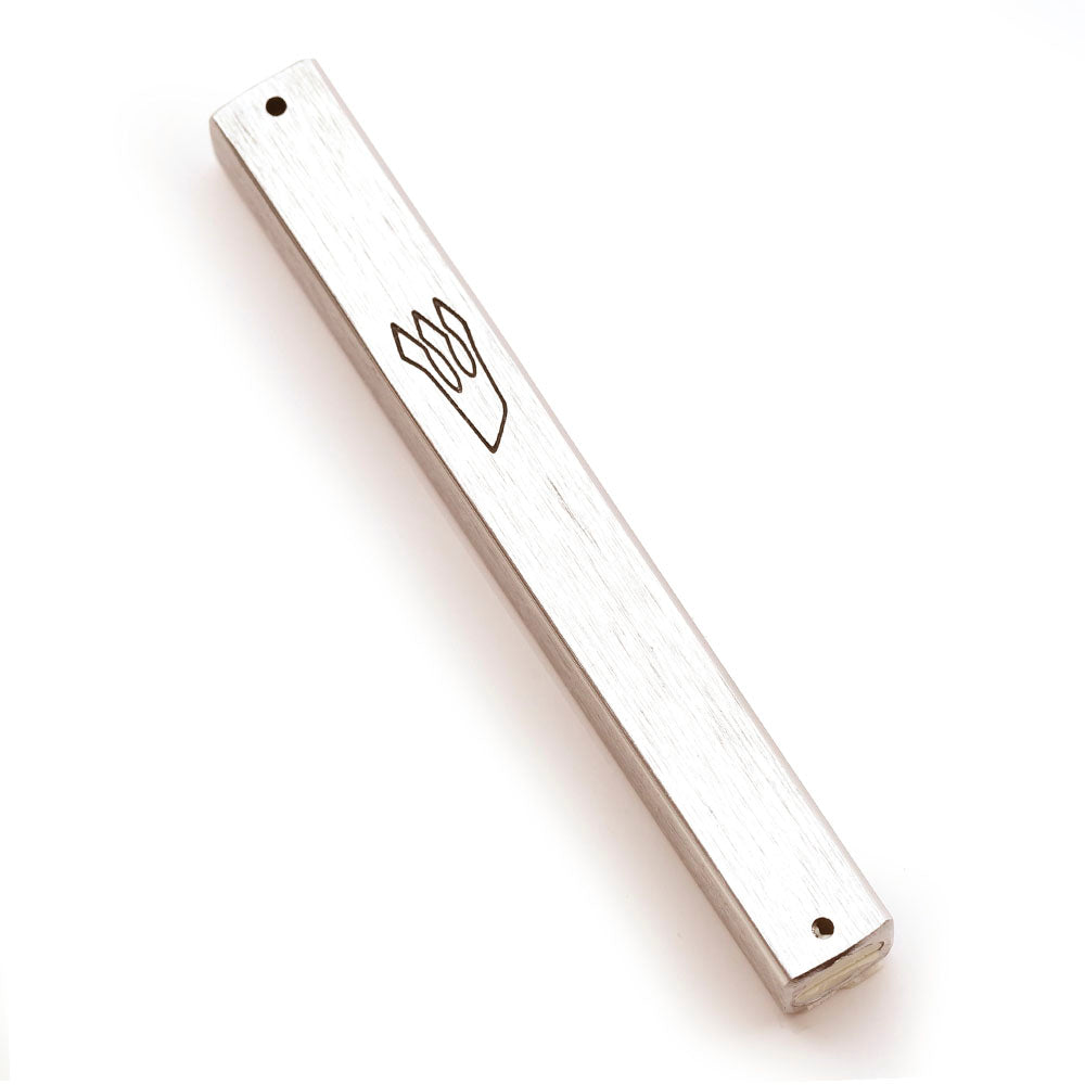 5" Slim Aluminum Mezuzah