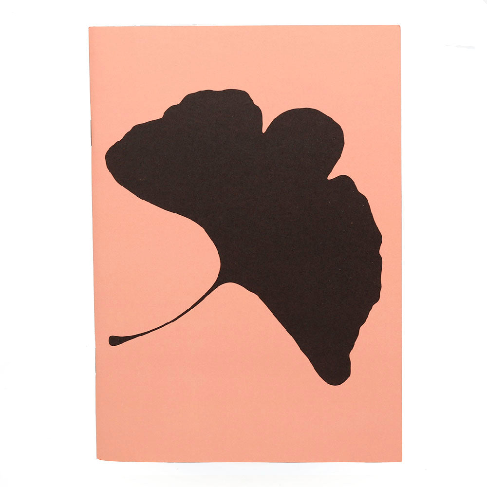 Pink Gingko Notebook