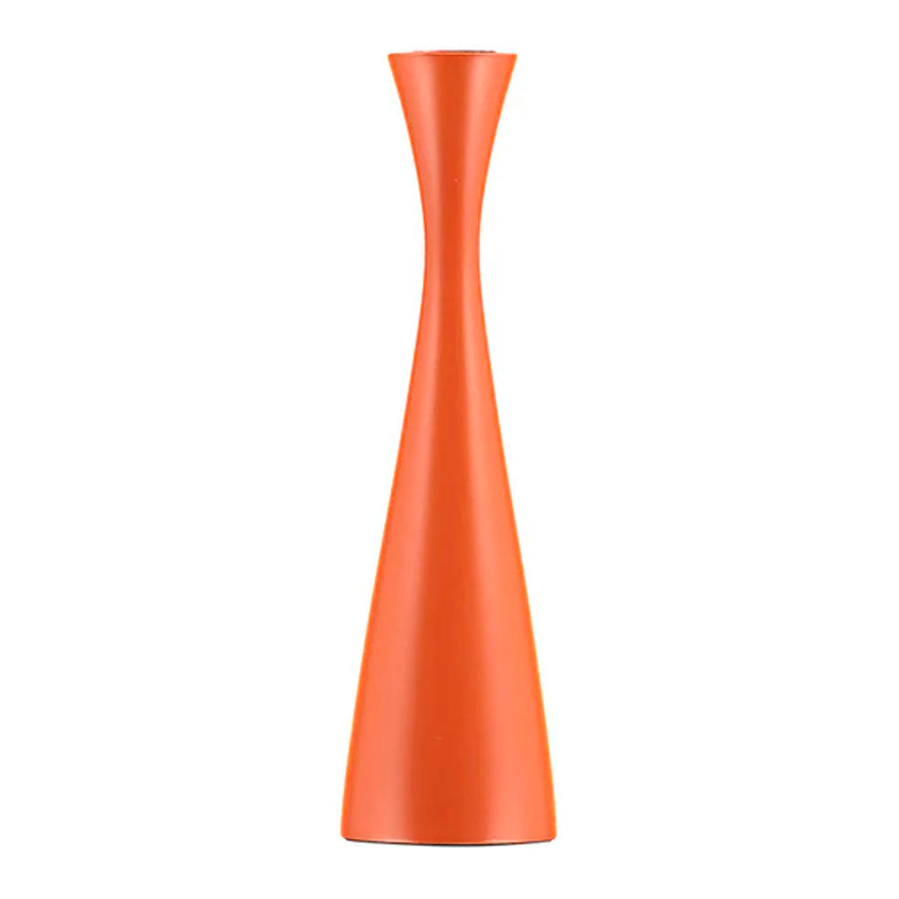 Wooden Candleholder - Tall 9.8"