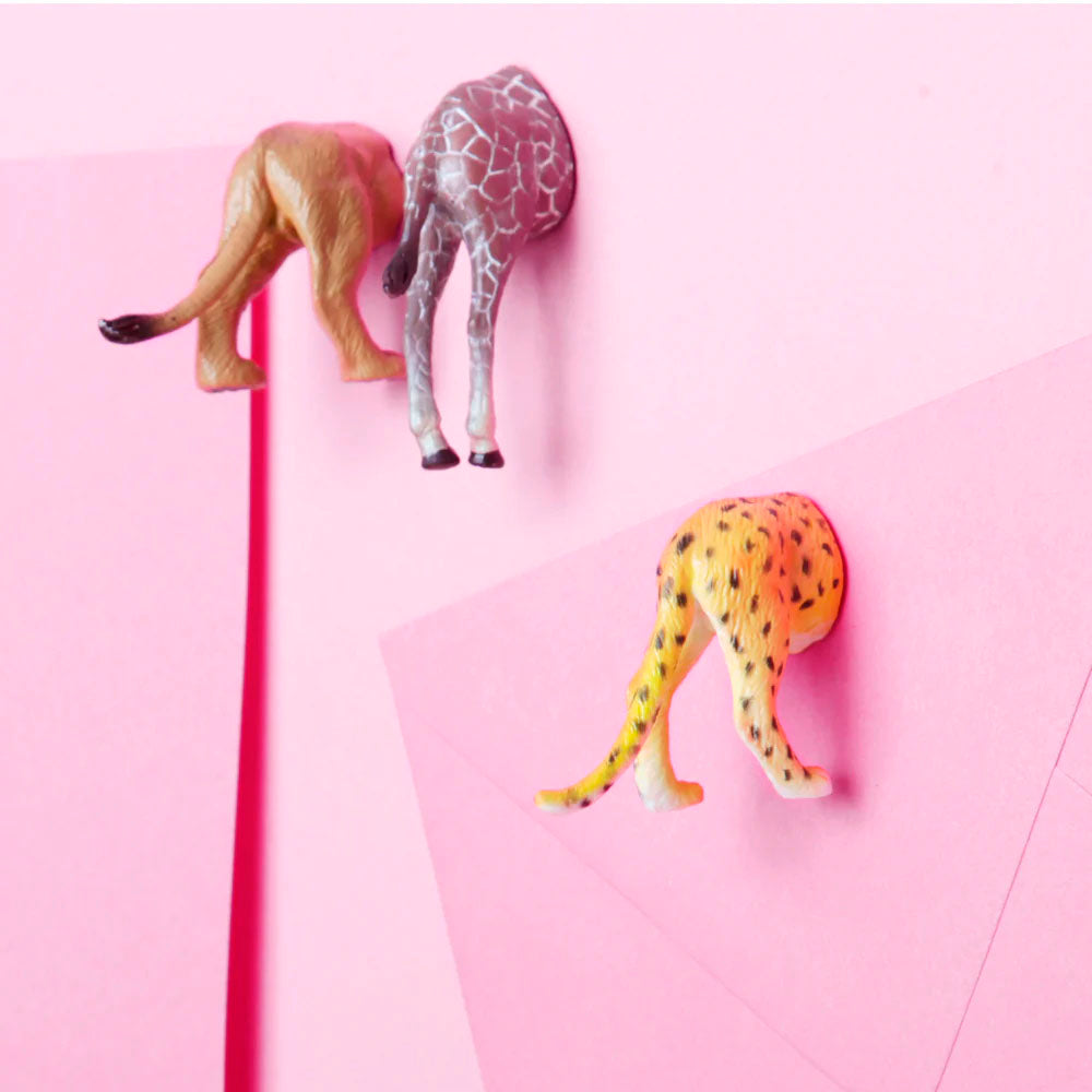 Safari Animal Butt Magnets