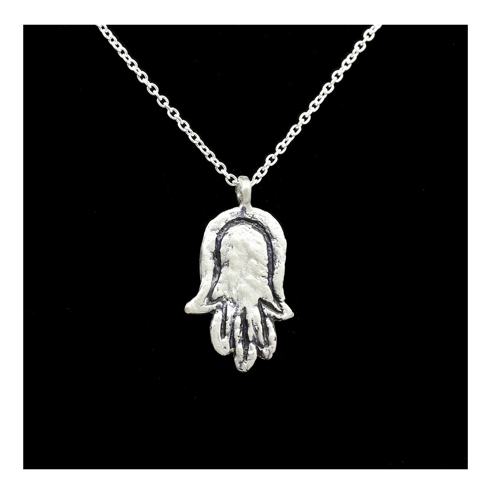 Sterling Hamsa Necklace