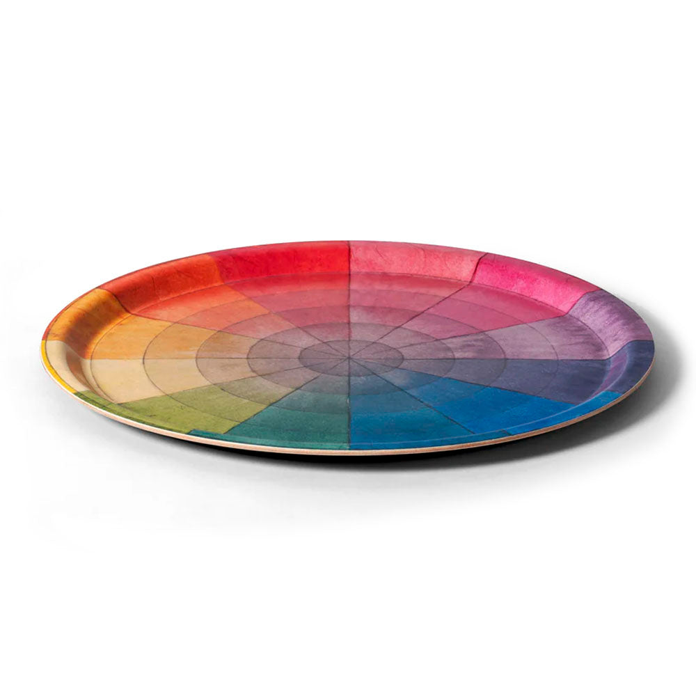 Birchwood Tray - Philipp Otto Runge Colour Wheel