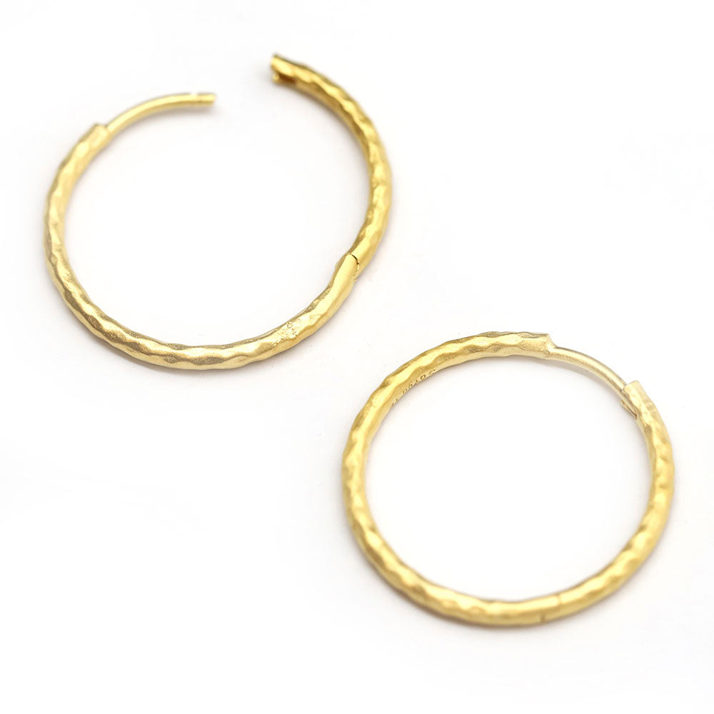 Hammered Hoops