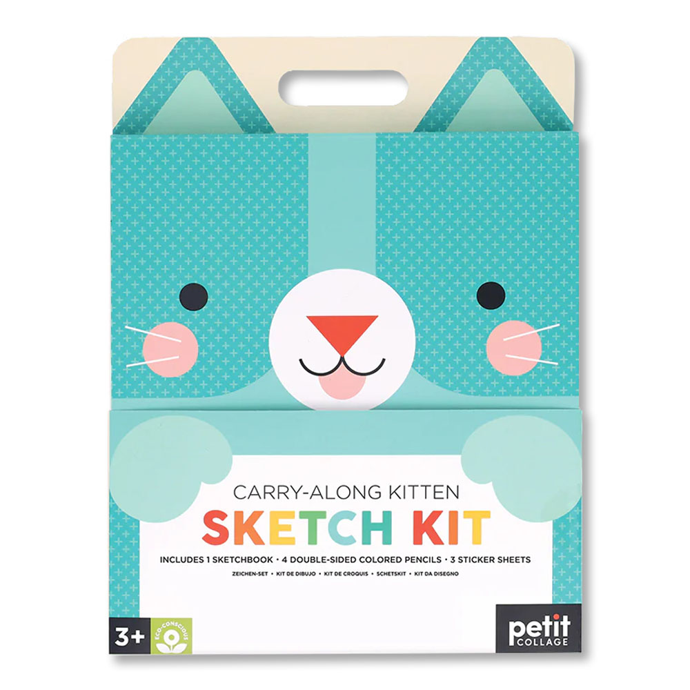 Carry-Along Kitten Sketch Kit