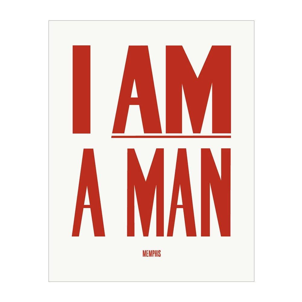 "I Am A Man" Civil Rights Protest Greeting Card