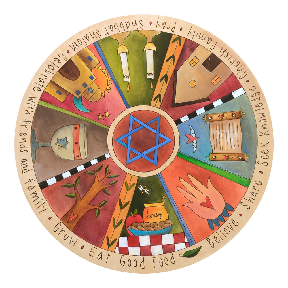 "Keep Traditions" Lazy Susan
