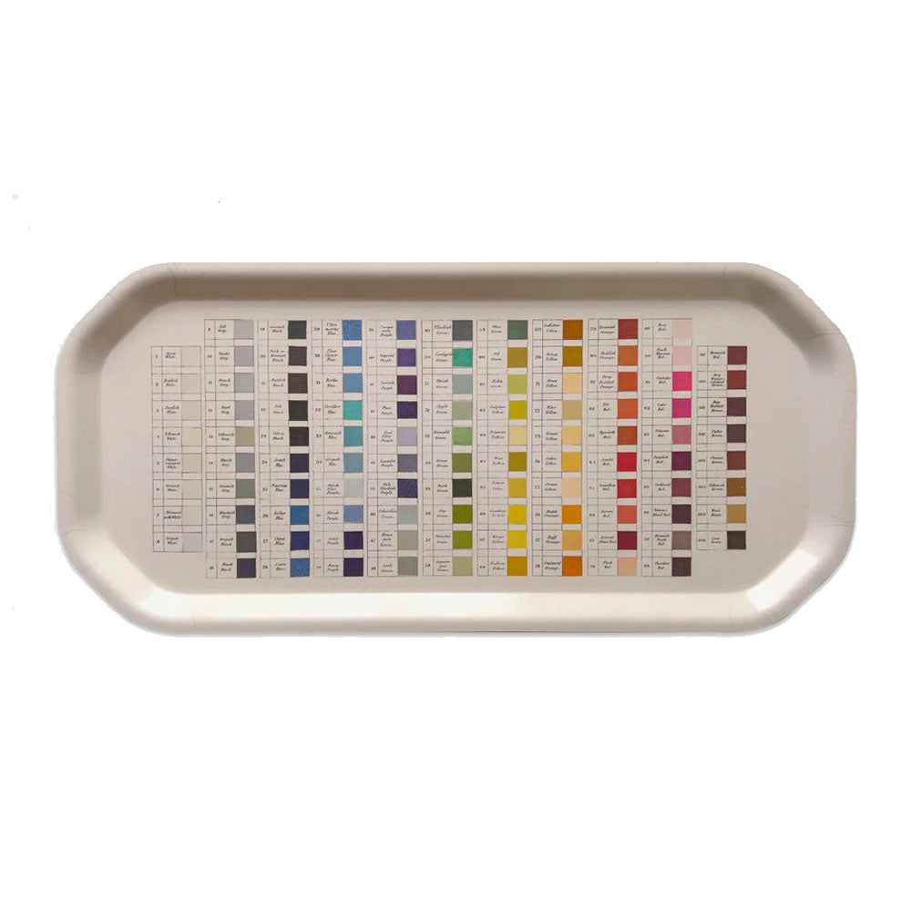 Birchwood Tray with Werner’s Nomenclature of Colours