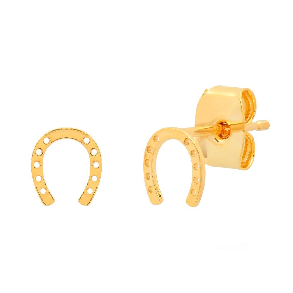 Horseshoe Stud Earrings