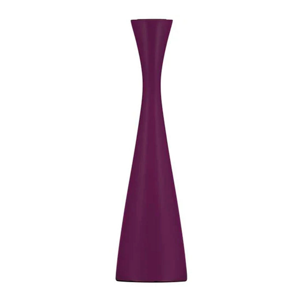 Wooden Candleholder - Tall 9.8"