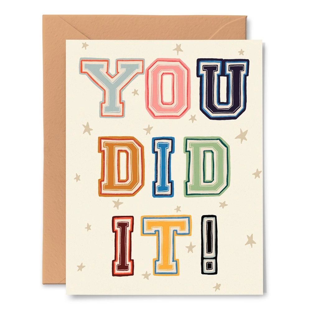 You Did It Greeting Card