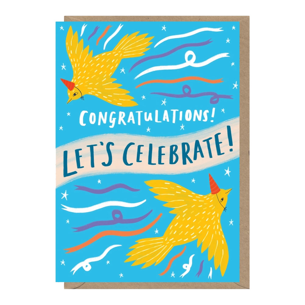 Let's Celebrate Greeting Card