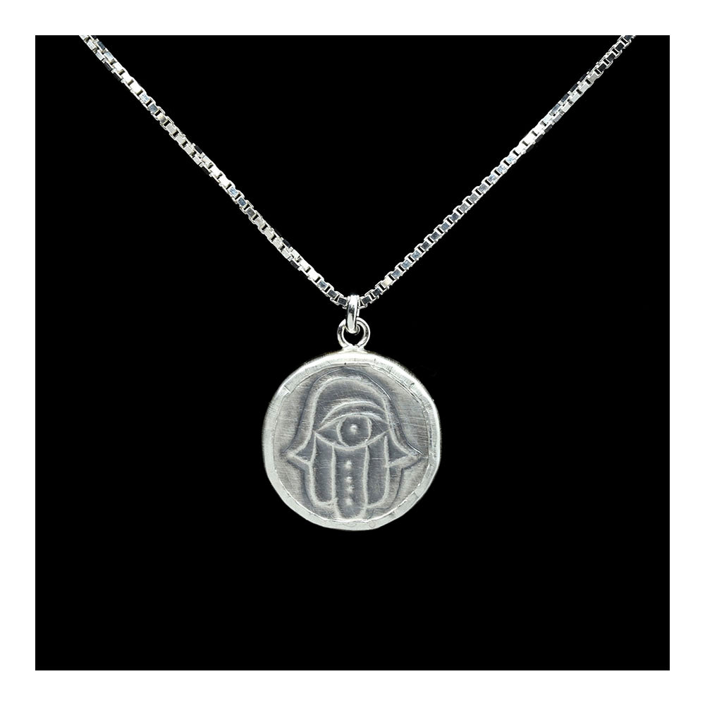 Sterling Hamsa Necklace