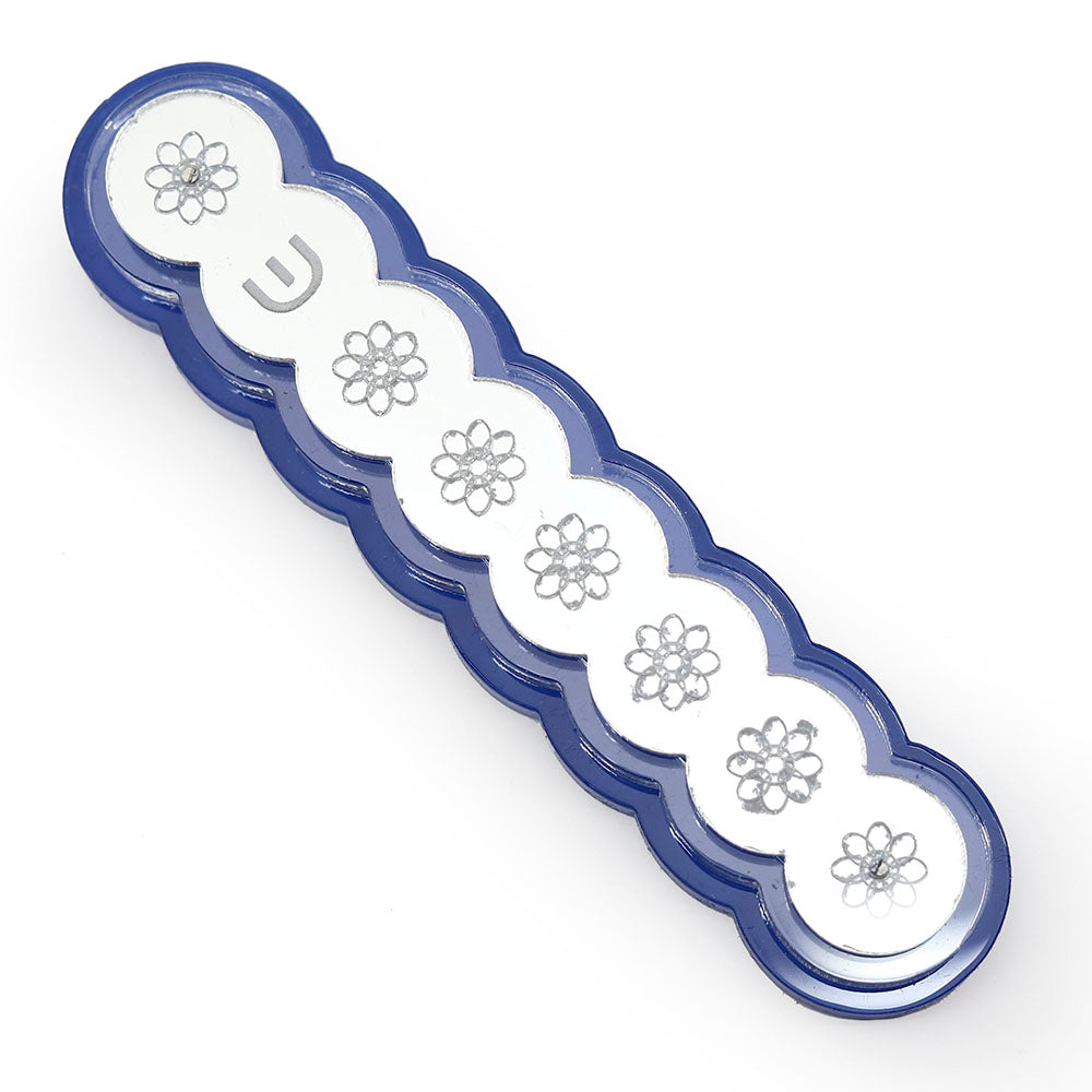 Seven Seals Acrylic Mezuzah