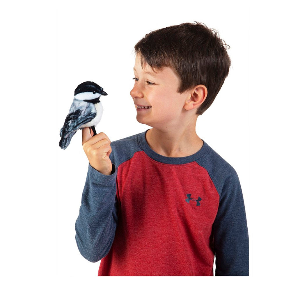 Mini Chickadee Finger Puppet