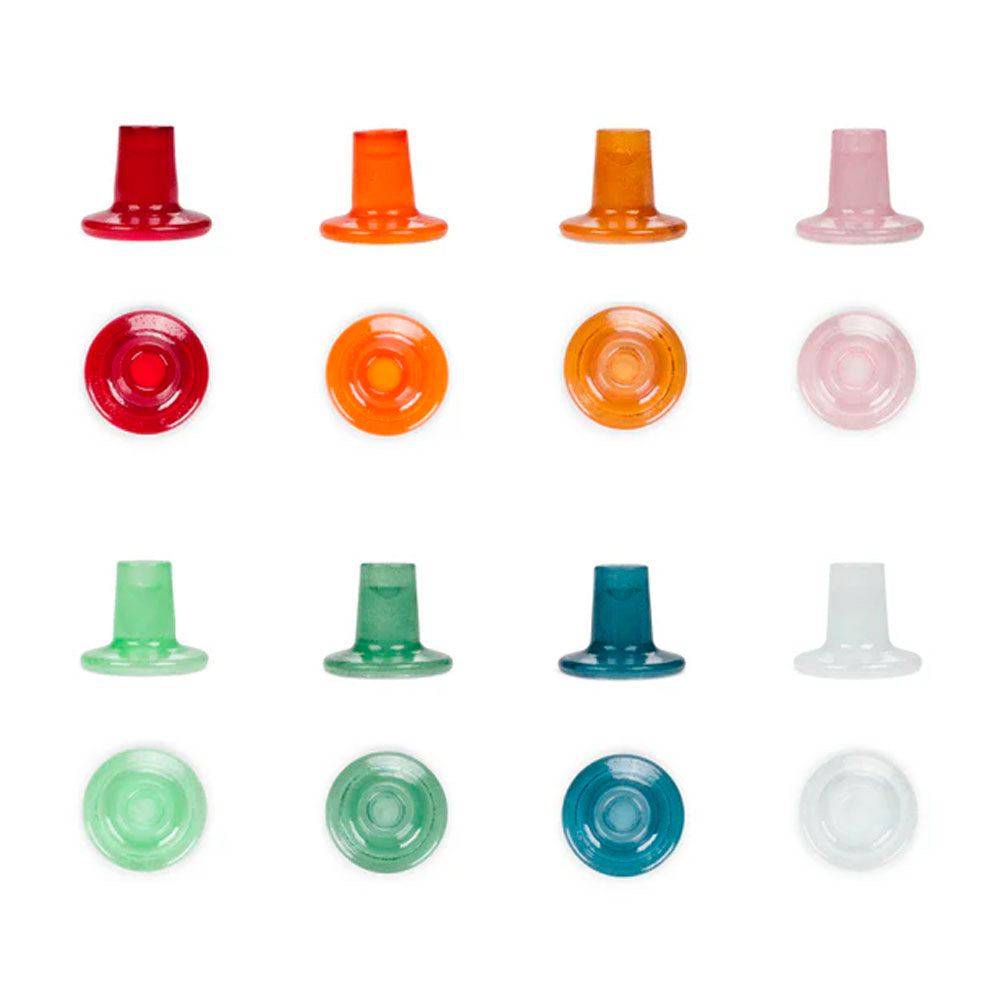 Glass Candleholder