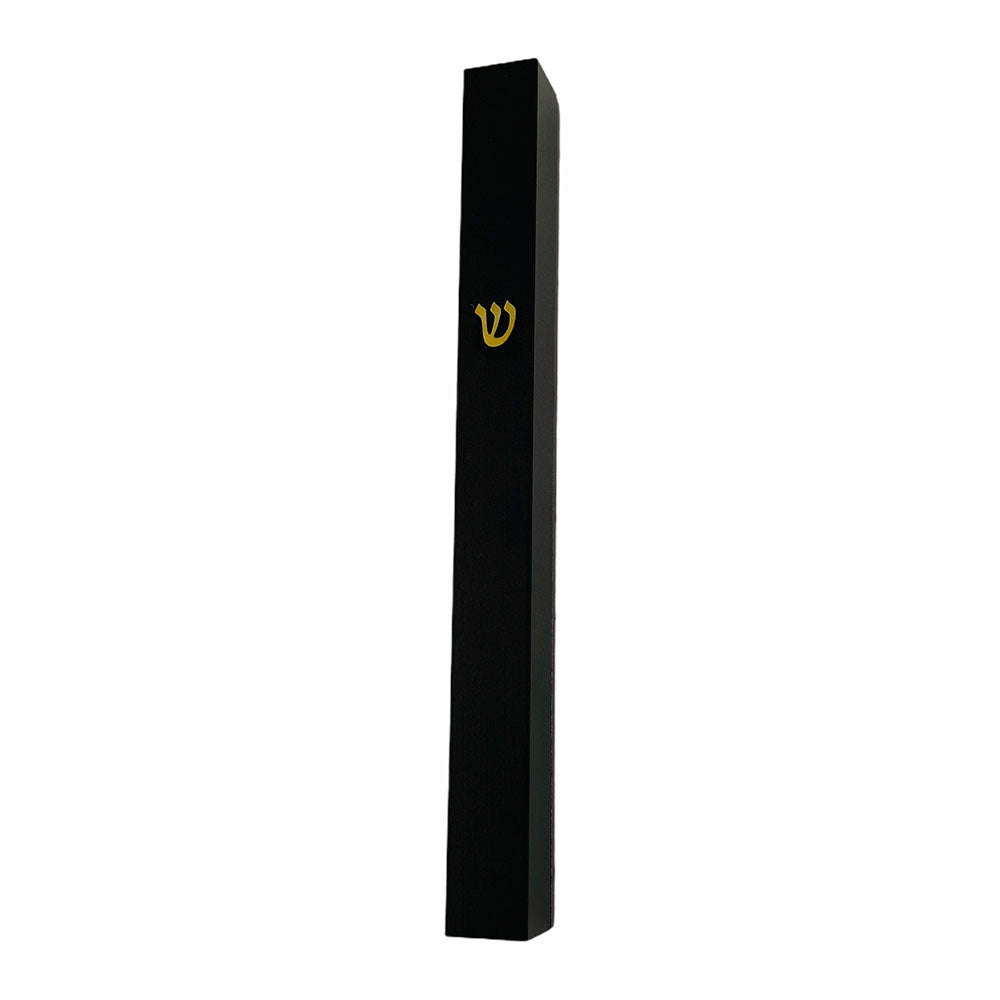 Anodized Aluminum Shin Mezuzah Case