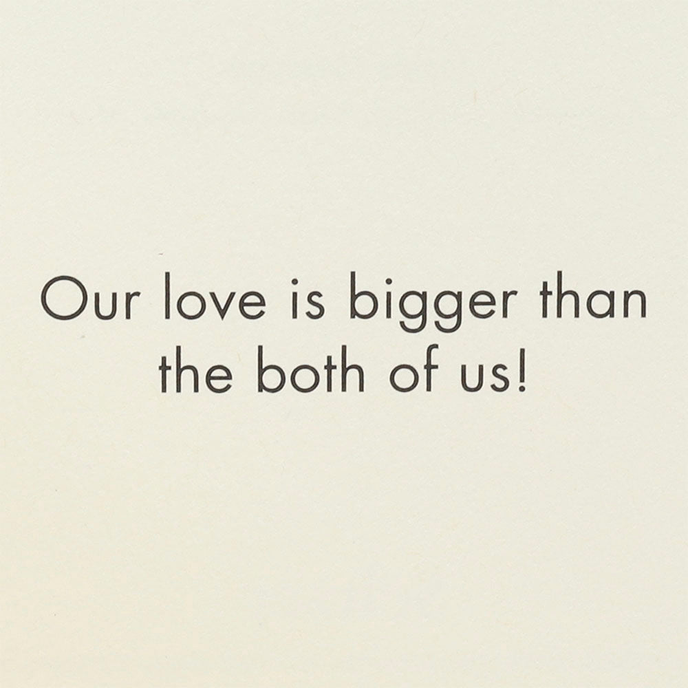 Big Love Anniversary Greeting Card