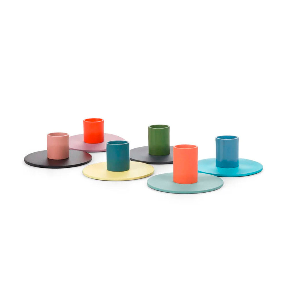 Small Two-Tone Candle Holder
