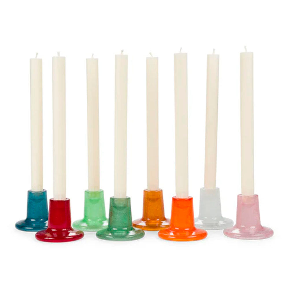 Glass Candleholder