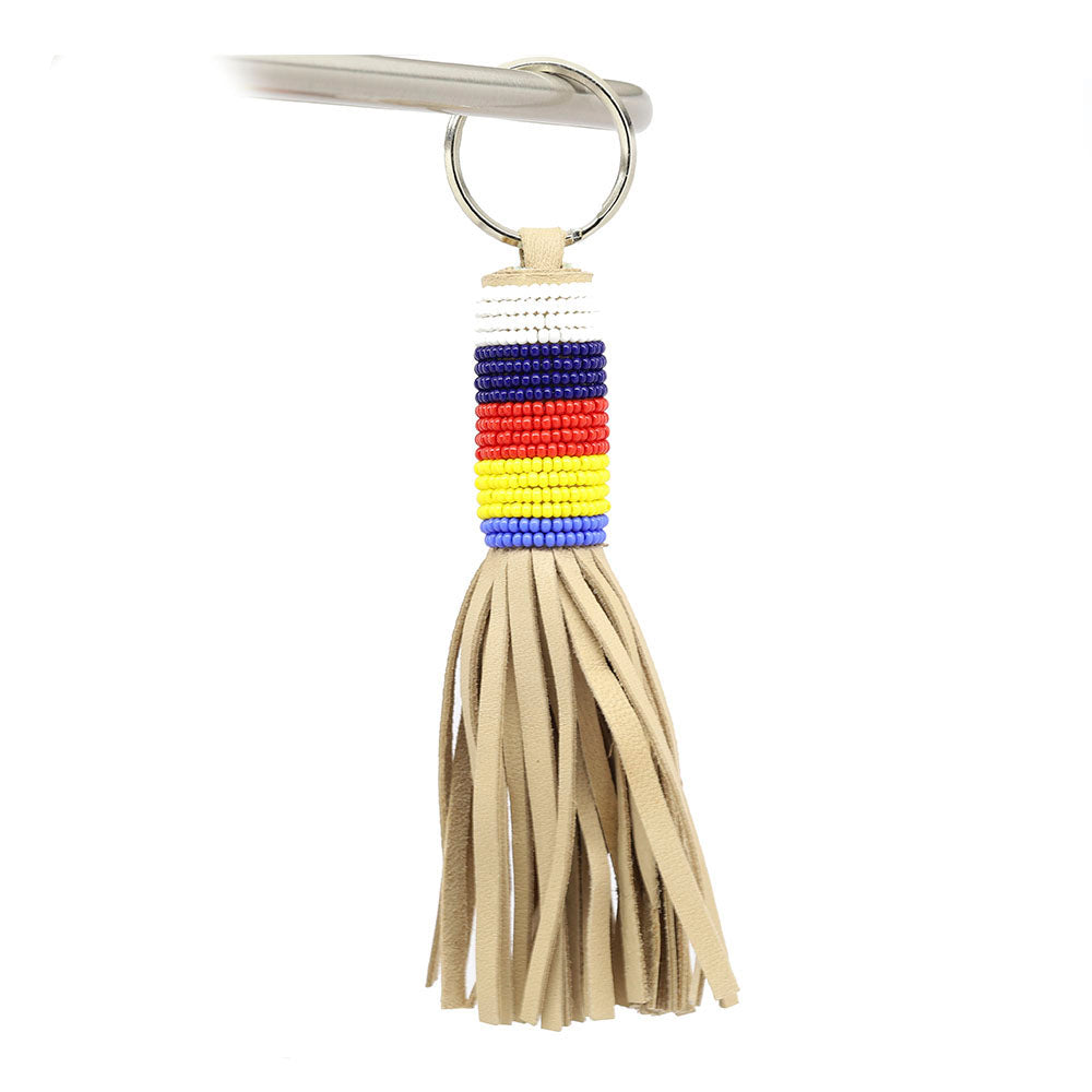 Wayfarer Tasseled Keychain