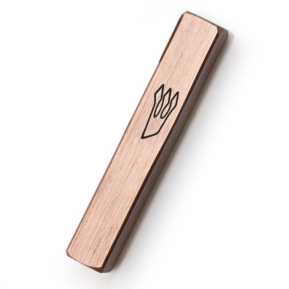 Simple Aluminum Engraved Mezuzah