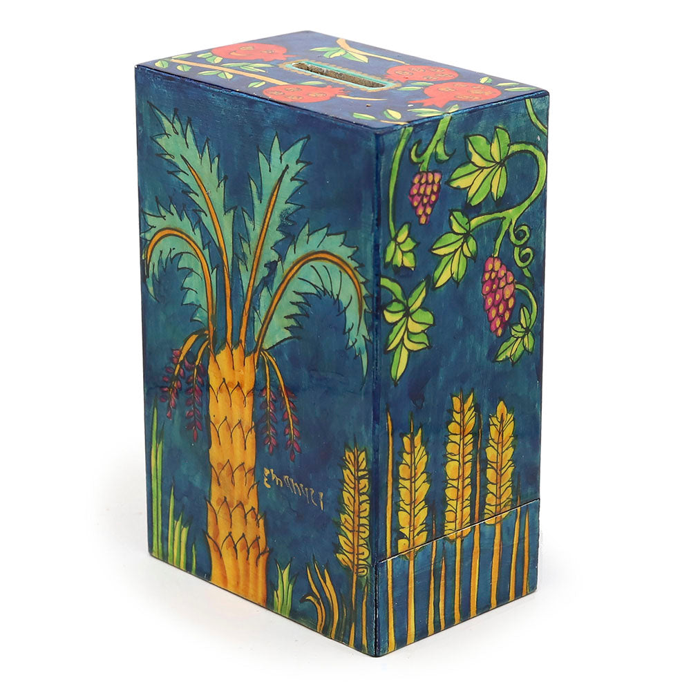 Painted Tzedakah Box