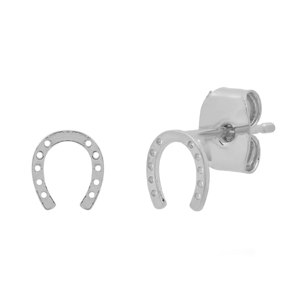 Horseshoe Stud Earrings