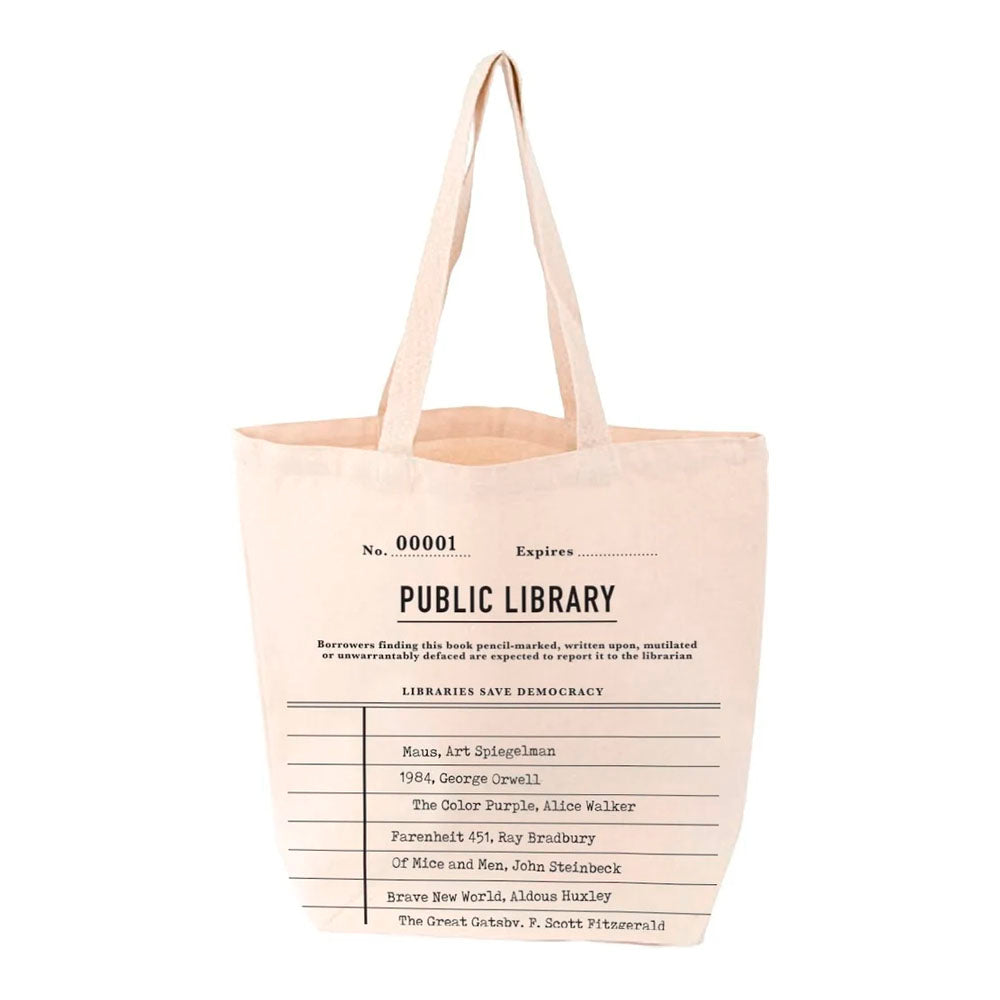Libraries Save Democracy Tote